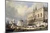 The Doge's Palace, Venice-Samuel Prout-Mounted Premium Giclee Print