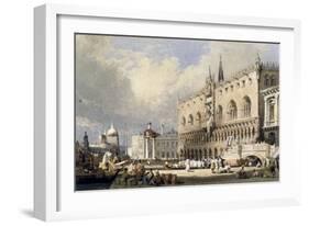 The Doge's Palace, Venice-Samuel Prout-Framed Giclee Print