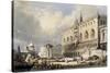 The Doge's Palace, Venice-Samuel Prout-Stretched Canvas