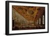 The Doge Thanking the Great Council-Francesco Guardi-Framed Giclee Print