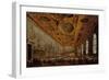 The Doge Thanking the Great Council-Francesco Guardi-Framed Giclee Print