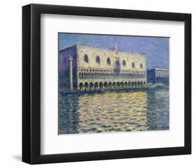 The Doges Palace, 1908-Claude Monet-Framed Giclee Print