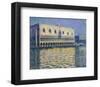 The Doges Palace, 1908-Claude Monet-Framed Art Print