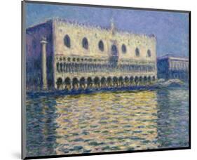 The Doges Palace, 1908-Claude Monet-Mounted Art Print