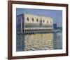 The Doges Palace, 1908-Claude Monet-Framed Art Print