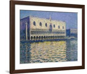 The Doges Palace, 1908-Claude Monet-Framed Art Print