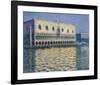 The Doges Palace, 1908-Claude Monet-Framed Art Print