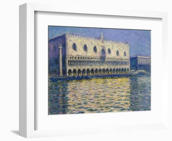 The Doges Palace (Le Palais Duca), 1908-Claude Monet-Framed Giclee Print
