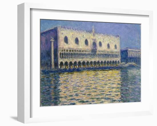 The Doges Palace (Le Palais Duca), 1908-Claude Monet-Framed Giclee Print