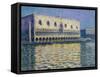 The Doges Palace-Claude Monet-Framed Stretched Canvas