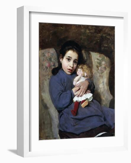 The Doll, 1891-Isidoro Grunhut-Framed Giclee Print