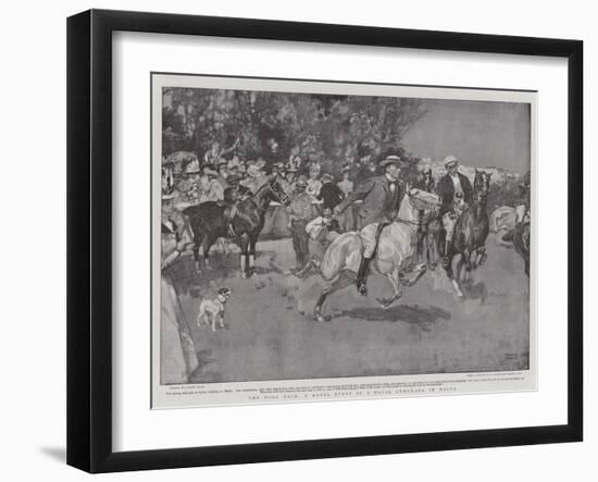 The Doll Race, a Novel Event in a Naval Gymkhana in Malta-Frank Craig-Framed Giclee Print