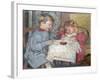 The Doll's Dinner Party, 1905-Georges Lemmen-Framed Giclee Print