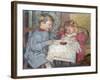 The Doll's Dinner Party, 1905-Georges Lemmen-Framed Giclee Print