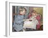 The Doll's Dinner Party, 1905-Georges Lemmen-Framed Giclee Print