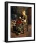 The Doll's Supper-Evert Pieters-Framed Giclee Print