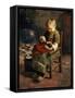 The Doll's Supper-Evert Pieters-Framed Stretched Canvas