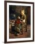 The Doll's Supper-Evert Pieters-Framed Giclee Print