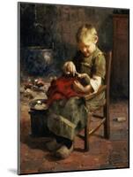 The Doll's Supper-Evert Pieters-Mounted Giclee Print