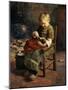 The Doll's Supper-Evert Pieters-Mounted Giclee Print