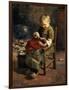 The Doll's Supper-Evert Pieters-Framed Giclee Print