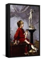 The Doll-Louis Robert Carrier-Belleuse-Framed Stretched Canvas