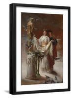 The Dolls, 1918 (Oil on Canvas)-Edwin Howland Blashfield-Framed Giclee Print