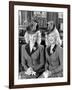 The Dolly Sisters, from Left, Betty Grable, June Haver, 1945-null-Framed Photo