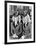 The Dolly Sisters, from Left, Betty Grable, June Haver, 1945-null-Framed Photo