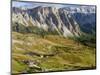 The Dolomites in the valley of Val Gardena in South Tyrol, Alto Adige. Italy-Martin Zwick-Mounted Photographic Print