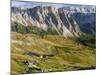 The Dolomites in the valley of Val Gardena in South Tyrol, Alto Adige. Italy-Martin Zwick-Mounted Photographic Print