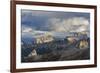 The dolomites in the Veneto. Monte Pelmo, Croda da Lago, Averau, Italy-Martin Zwick-Framed Photographic Print