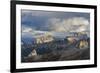 The dolomites in the Veneto. Monte Pelmo, Croda da Lago, Averau, Italy-Martin Zwick-Framed Photographic Print