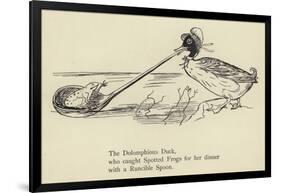 The Dolomphious Duck-Edward Lear-Framed Giclee Print