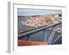 The Dom Luis 1 Bridge over River Douro, Porto (Oporto), Portugal-Adina Tovy-Framed Photographic Print