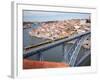 The Dom Luis 1 Bridge over River Douro, Porto (Oporto), Portugal-Adina Tovy-Framed Photographic Print