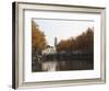 The Dom Tower and Canal Waterway on a Sunny Autumn Day, Utrecht, Utrecht Province, Netherlands, Eur-Stuart Forster-Framed Photographic Print