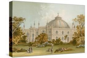 The Dome, Brighton Pavilion-English School-Stretched Canvas
