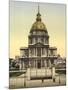 The Dome des Invalides, Paris, France, c.1890-1900-null-Mounted Giclee Print