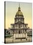 The Dome des Invalides, Paris, France, c.1890-1900-null-Stretched Canvas