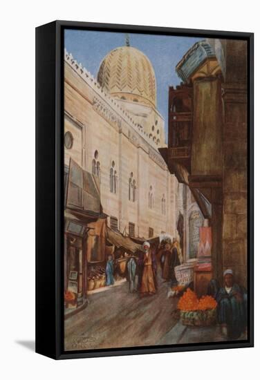 The Dome of El Moaiyad from Bab Zuweyleh, Damascus-Walter Spencer-Stanhope Tyrwhitt-Framed Stretched Canvas