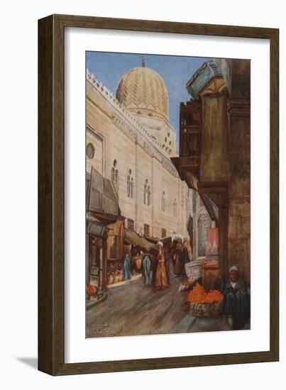 The Dome of El Moaiyad from Bab Zuweyleh, Damascus-Walter Spencer-Stanhope Tyrwhitt-Framed Giclee Print