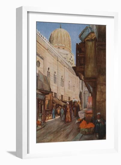 The Dome of El Moaiyad from Bab Zuweyleh, Damascus-Walter Spencer-Stanhope Tyrwhitt-Framed Giclee Print