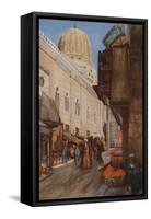 The Dome of El Moaiyad from Bab Zuweyleh, Damascus-Walter Spencer-Stanhope Tyrwhitt-Framed Stretched Canvas