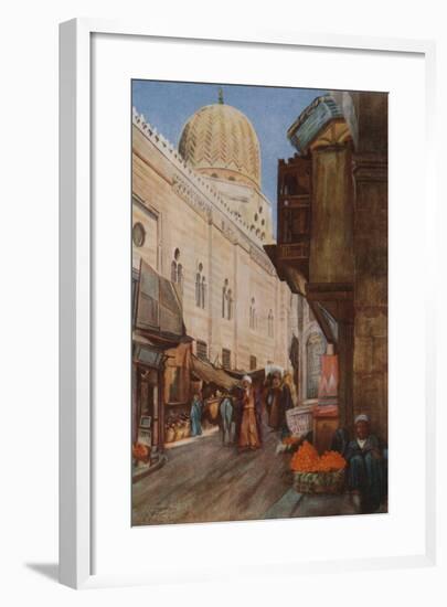 The Dome of El Moaiyad from Bab Zuweyleh, Damascus-Walter Spencer-Stanhope Tyrwhitt-Framed Giclee Print