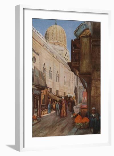 The Dome of El Moaiyad from Bab Zuweyleh, Damascus-Walter Spencer-Stanhope Tyrwhitt-Framed Giclee Print