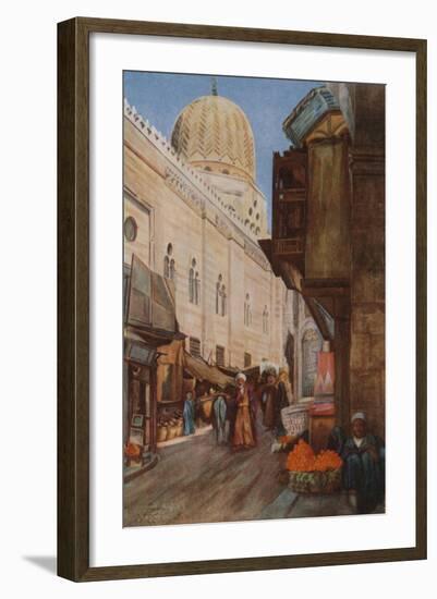 The Dome of El Moaiyad from Bab Zuweyleh, Damascus-Walter Spencer-Stanhope Tyrwhitt-Framed Giclee Print