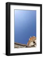 The Dome of Santa Maria Del Fiore and Blue Sky, Florence, Tuscany, Italy, Europe-Simon Montgomery-Framed Photographic Print