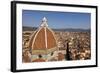 The Dome of Santa Maria Del Fiore and Roof Tops, Florence, Tuscany, Italy, Europe-Simon Montgomery-Framed Photographic Print