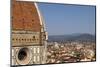 The Dome of Santa Maria Del Fiore and Roof Tops, Florence, Tuscany, Italy, Europe-Simon Montgomery-Mounted Premium Photographic Print